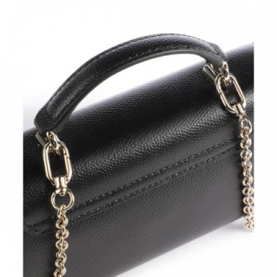 Furla 1927 Mini Crossbody bag grained leather black