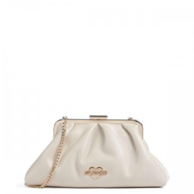 Love Moschino Smart Daily Crossbody bag synthetic beige