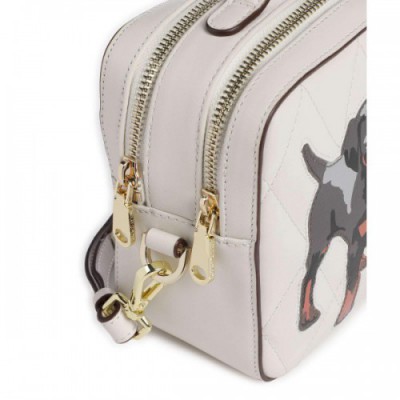 Radley London Radley And Friends Crossbody bag fine grain leather ivory