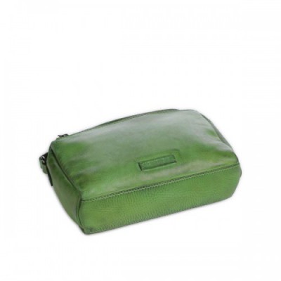 Jack Kinsky Nelson 1 Crossbody bag grained leather green