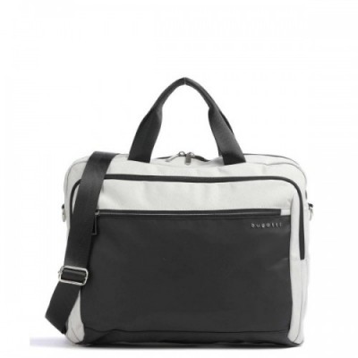 Bugatti Sera Briefcase 15″ polyester light grey