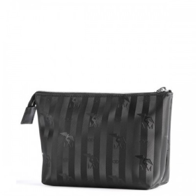 Maison Mollerus Vinerus Gonzen Cosmetic bag black 20 cm