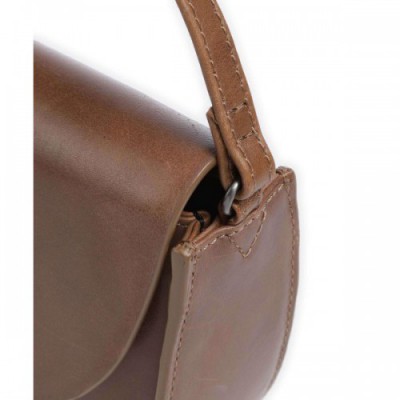 Markberg Claudette Crossbody bag fine grain cow leather brown