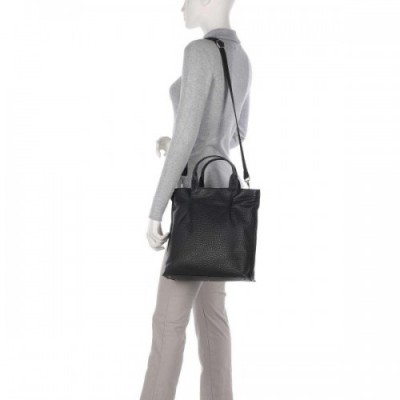 Voi Hirsch Birgit Handbag grained leather black