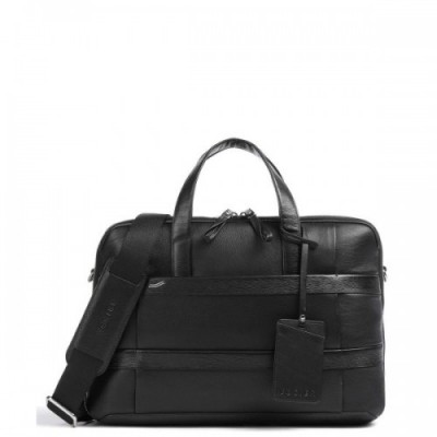 Vocier Vantage Medium Briefcase 15″ nappa leather black