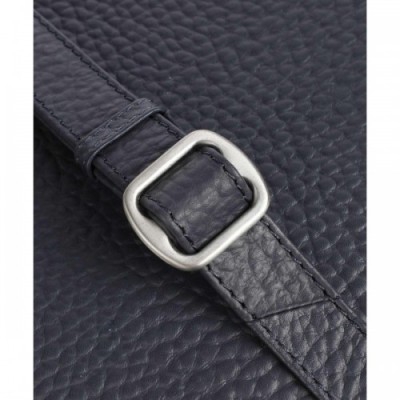 Voi Hirsch Auda Shoulder bag grained leather dark blue