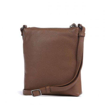 Markberg Genie Crossbody bag grained cow leather tan