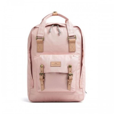 Doughnut Reborn Macaroon Large Backpack recycled polyester rose