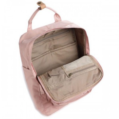 Doughnut Reborn Macaroon Large Backpack recycled polyester rose