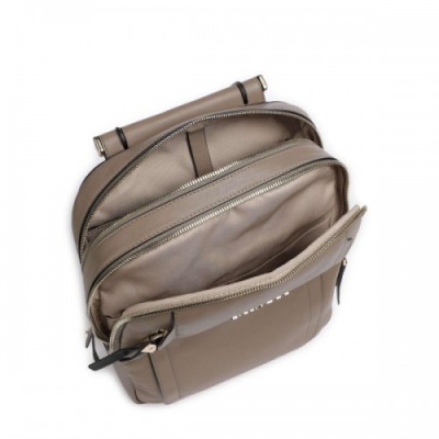 Piquadro Circle RFID Backpack leather taupe