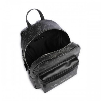 Karl Lagerfeld Ikon Mono Backpack synthetic black