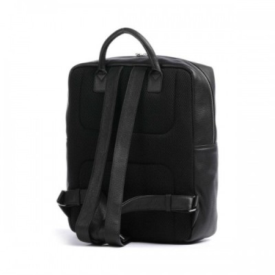 Markberg Frame Backpack grained cow leather black