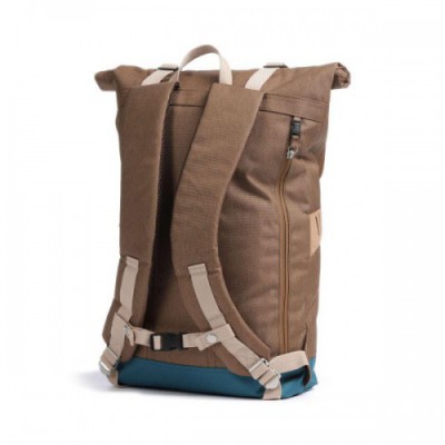 Doughnut Christopher Rolltop backpack 15″ polyester khaki