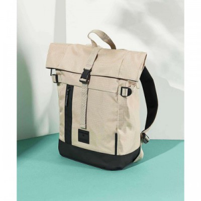 Strellson Northwood Rs Rolltop backpack 14″ nylon beige