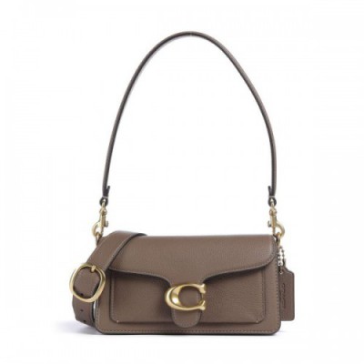 Coach Tabby 20 Shoulder bag grained cow leather brown