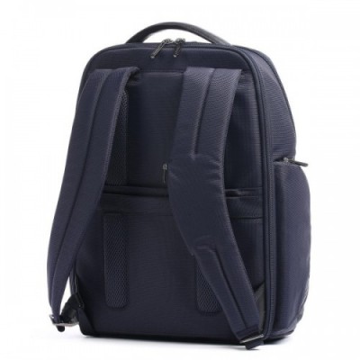 Piquadro Brief 2 Laptop backpack 15″ nylon dark blue