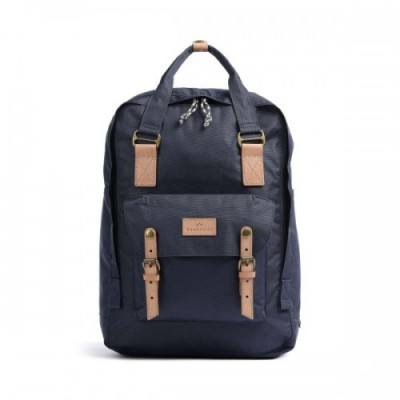 Doughnut Reborn Macaroon Large Backpack recycled polyester dark blue