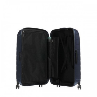 Samsonite Attrix Spinner (4 wheels) blue-grey 75 cm