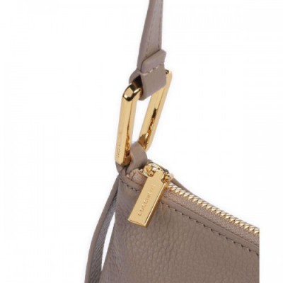 Coccinelle Magie Crossbody bag grained leather taupe