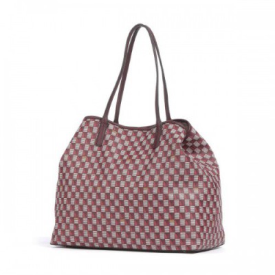 Guess G Wave Large Tote bag synthetic dark red