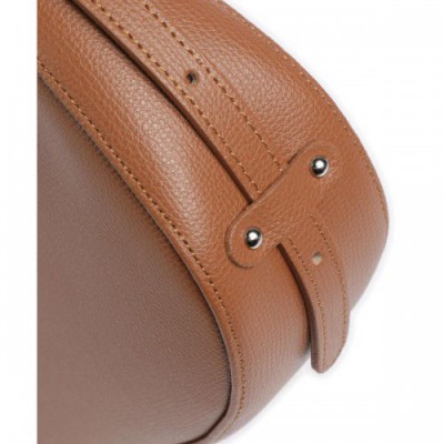 Lancaster Sierra Crossbody bag grained cow leather brown