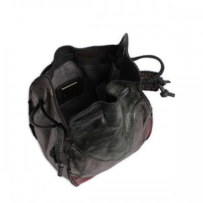 Campomaggi Bucket bag fine grain cow leather multicolour