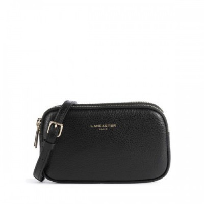 Lancaster Dune Crossbody bag soft cow leather black