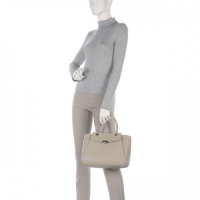 Armani Exchange Wave Handbag synthetic beige