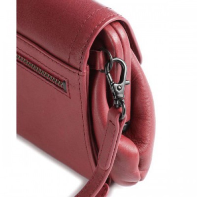 Aunts & Uncles Grandma's Luxury Club Mrs. Whoopie Pie Crossbody bag fine grain cow leather red