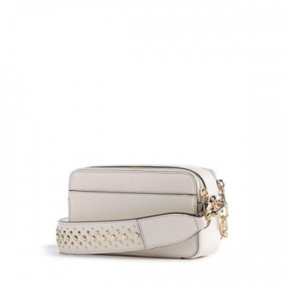 Michael Kors Jet Set Crossbody bag grained cow leather ivory