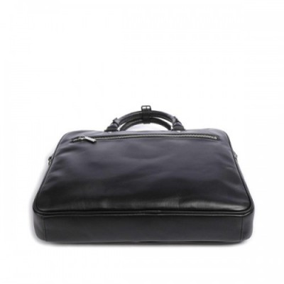 Leonhard Heyden Montreal Briefcase 14″ fine grain cow leather black