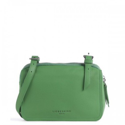 Liebeskind Harris Mareike Crossbody bag fine grain leather green