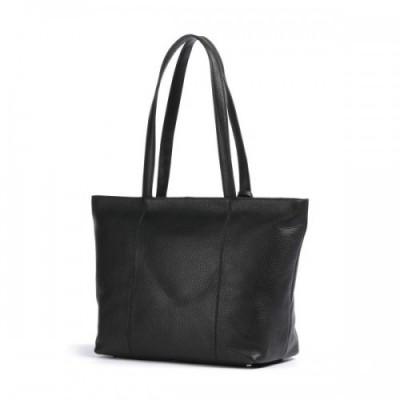 Braun Büffel Hanna Tote bag grained cow leather black