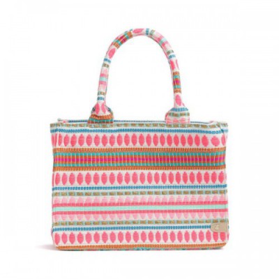 Depeche Summer Sounds Handbag cotton multicolour