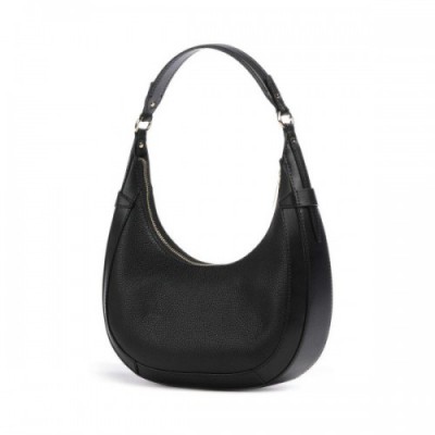 Michael Kors Preston Shoulder bag grained cow leather black