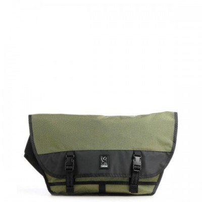 Chrome Citizen Messenger bag 15″ nylon green/black