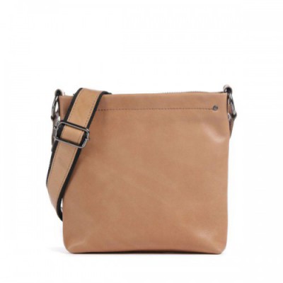 Harold's Caugio Crossbody bag fine grain cow leather light brown