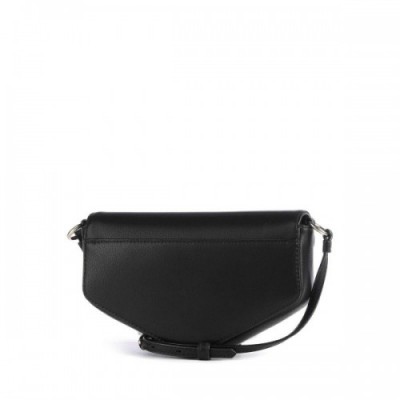 DKNY Milano Downtown Crossbody bag fine grain cow leather black