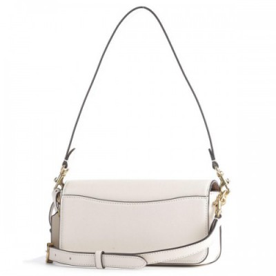 Coach Studio Shoulder bag fine grain leather ivory