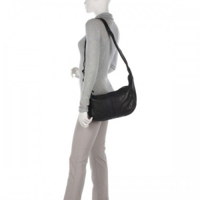 Harold's Submarine Shoulder bag soft cow leather black