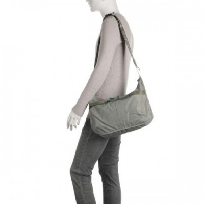 Chrome District Collection Yoyogi 14L Shoulder bag recycled nylon greygreen