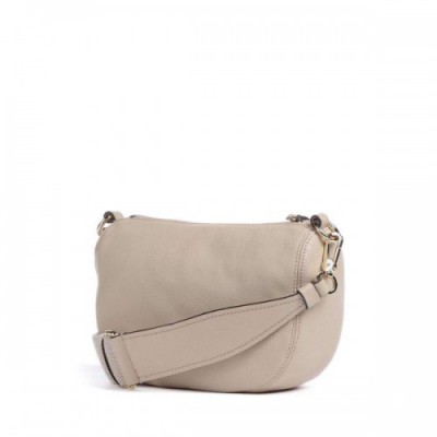 Abro Dalia Mina Crossbody bag grained cow leather beige