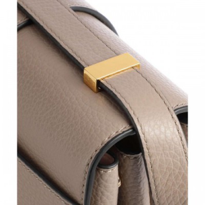 Coccinelle Arlettis Shoulder bag grained leather taupe