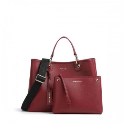 Emporio Armani My EA Handbag synthetic dark red