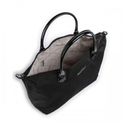 Lancaster Basic Verni Handbag nylon black