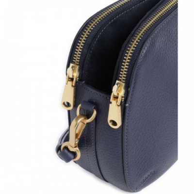 Radley London Dukes Place Icon Crossbody bag grained cow leather dark blue