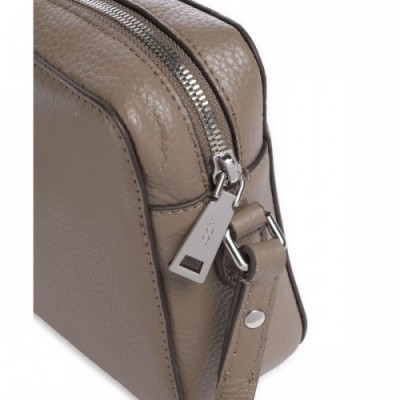 JOOP! Giada Cloe Crossbody bag grained leather taupe