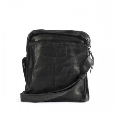 Harold's Submarine Crossbody bag leather black