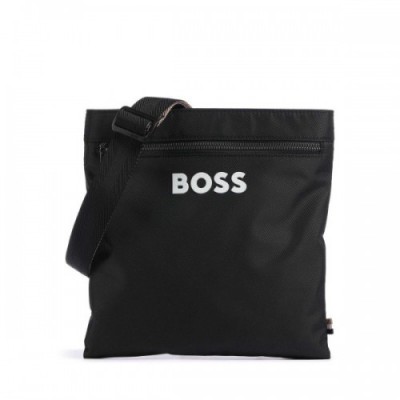 BOSS Catch 30 Crossbody bag recycled polyester black