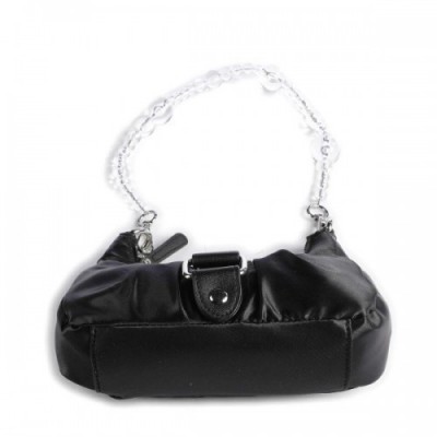 Núnoo Satin Flora Shoulder bag fabric black